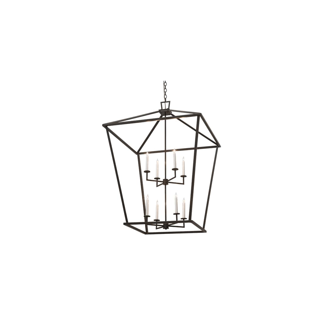 Kitzi 8 Light 52" Wide Taper Candle Pendant