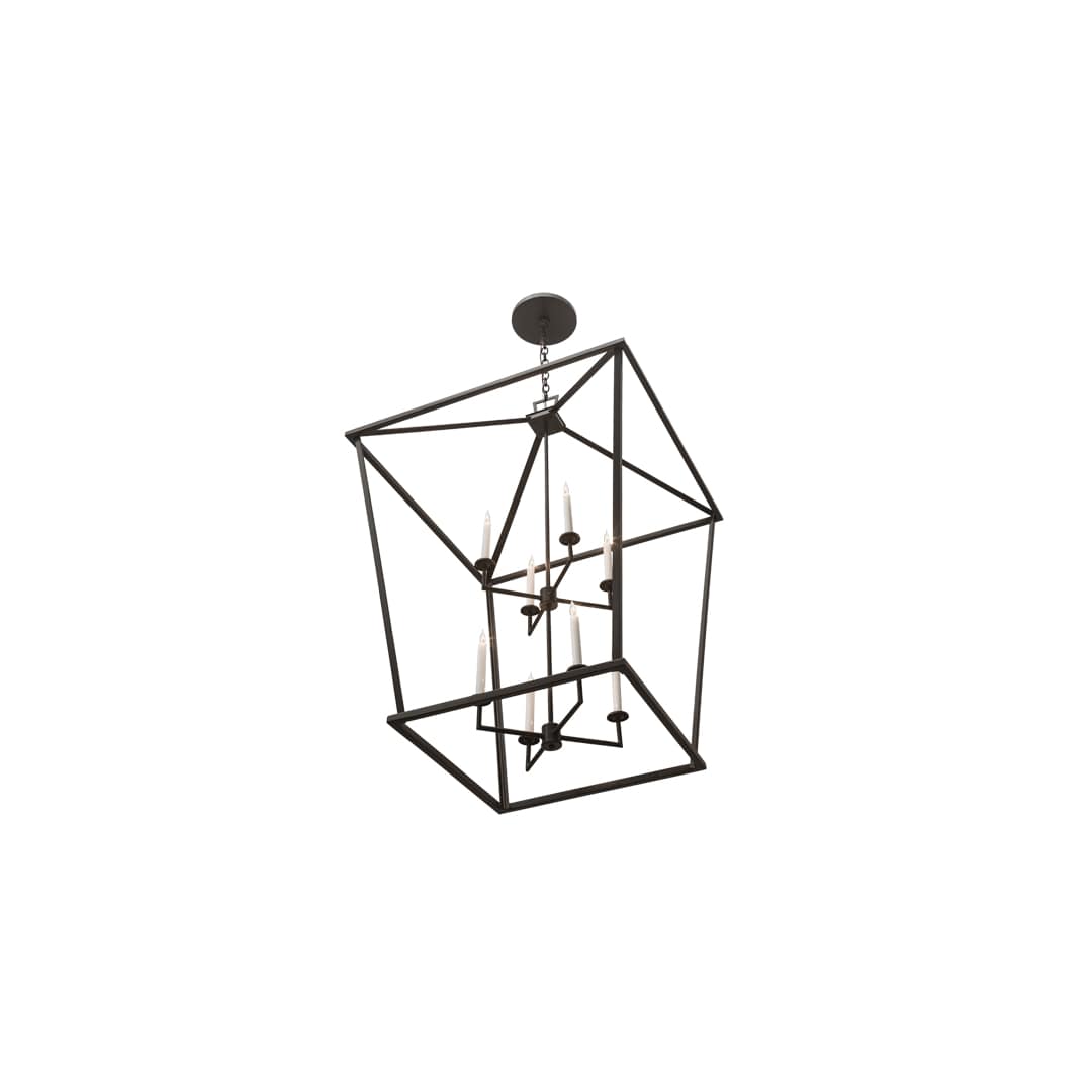 Kitzi 8 Light 52" Wide Taper Candle Pendant