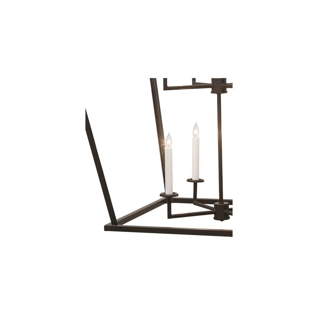 Kitzi 8 Light 52" Wide Taper Candle Pendant