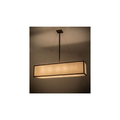 Quadrato 5 Light 12" Wide Linear Pendant