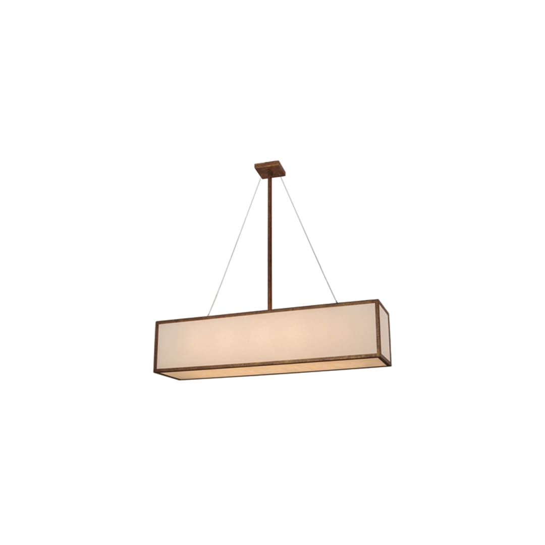 Quadrato 5 Light 12" Wide Linear Pendant