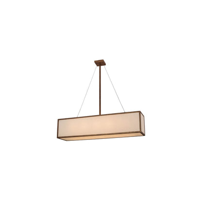 Quadrato 5 Light 12" Wide Linear Pendant