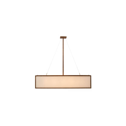 Quadrato 5 Light 12" Wide Linear Pendant