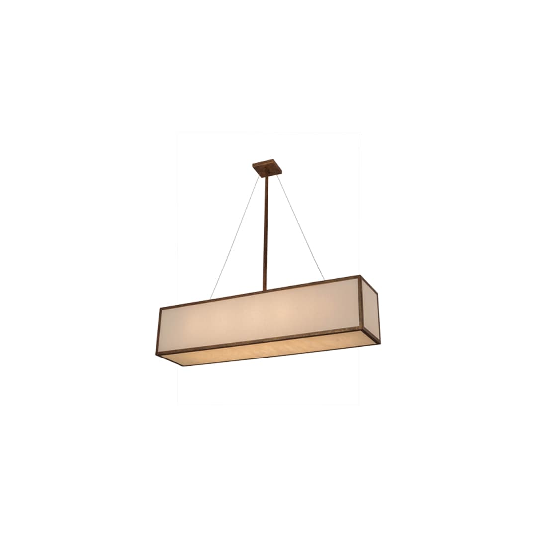 Quadrato 5 Light 12" Wide Linear Pendant