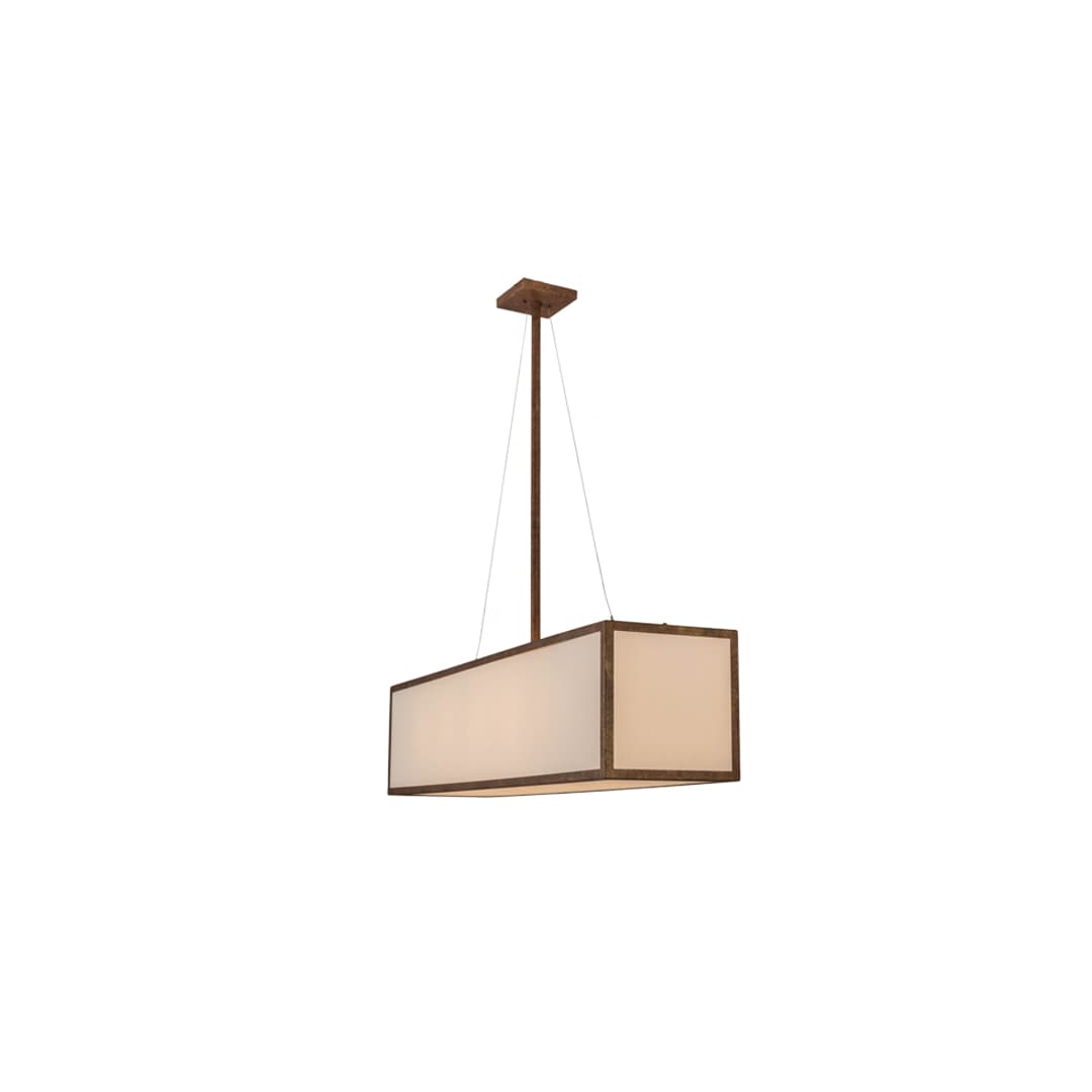 Quadrato 5 Light 12" Wide Linear Pendant