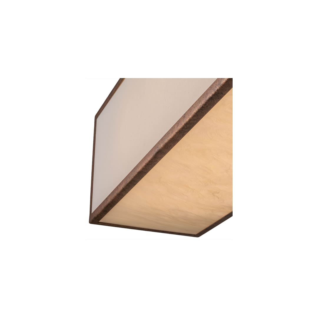 Quadrato 5 Light 12" Wide Linear Pendant