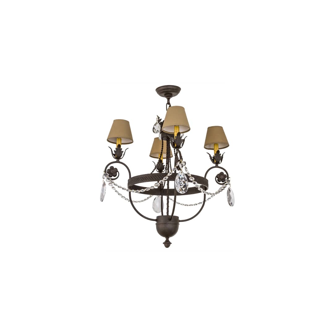 Antonia 4 Light 26" Wide Ring Chandelier