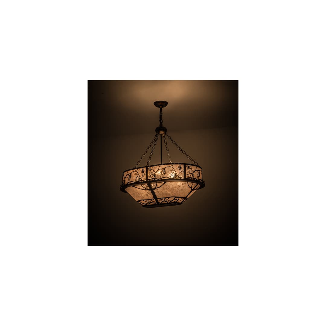 Whispering Pines 4 Light 20" Wide Pendant