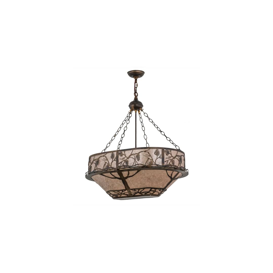 Whispering Pines 4 Light 20" Wide Pendant