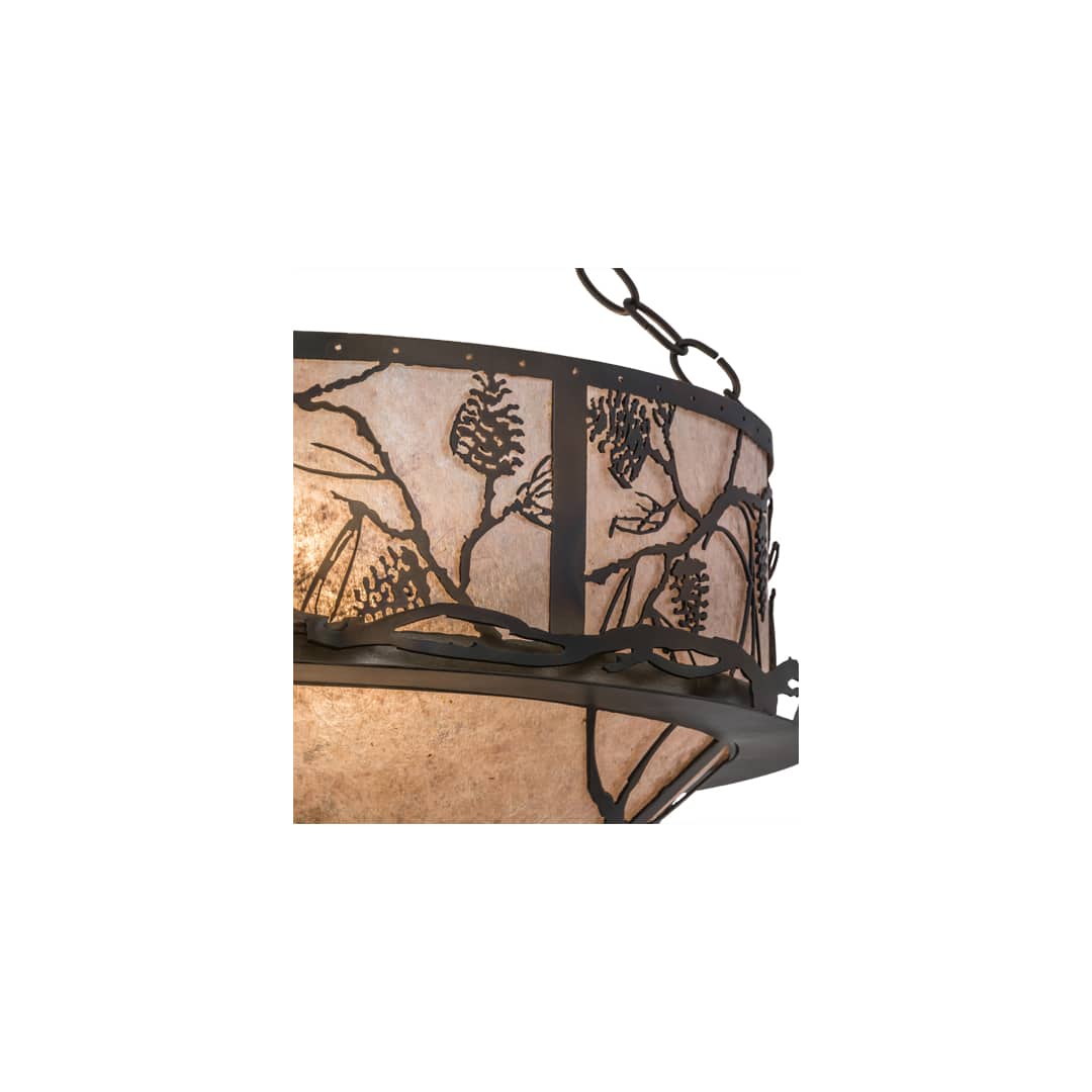 Whispering Pines 4 Light 20" Wide Pendant