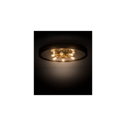 Tennessee 6 Light 36" Wide Semi-Flush Ceiling Fixture