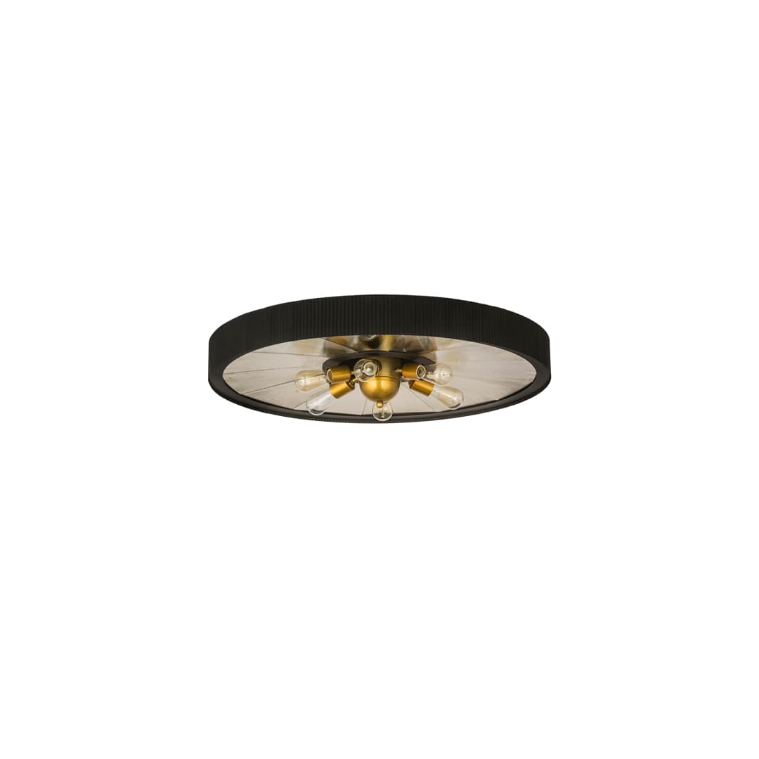 Tennessee 6 Light 36" Wide Semi-Flush Ceiling Fixture
