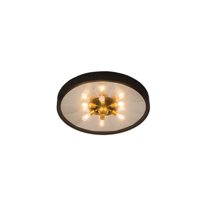 Tennessee 6 Light 36" Wide Semi-Flush Ceiling Fixture