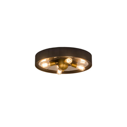 Tennessee 4 Light 24" Wide Semi-Flush Ceiling Fixture