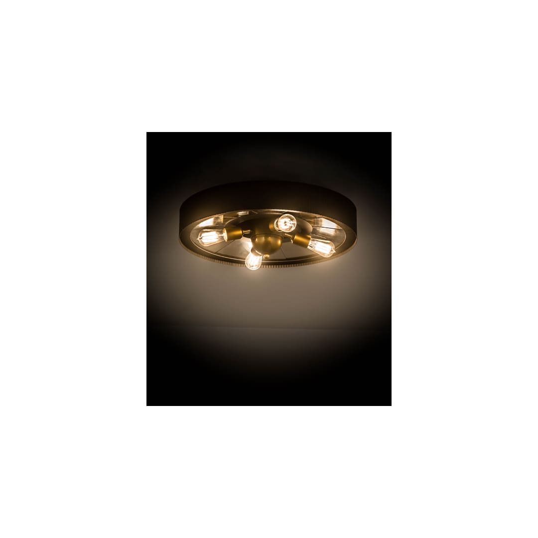 Tennessee 4 Light 24" Wide Semi-Flush Ceiling Fixture