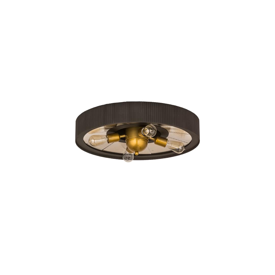 Tennessee 4 Light 24" Wide Semi-Flush Ceiling Fixture