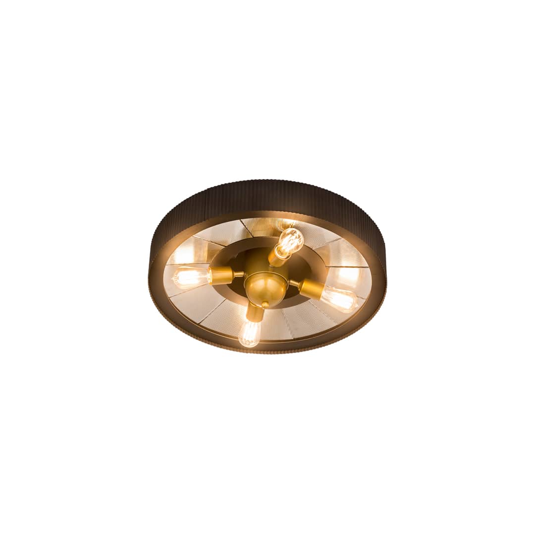 Tennessee 4 Light 24" Wide Semi-Flush Ceiling Fixture