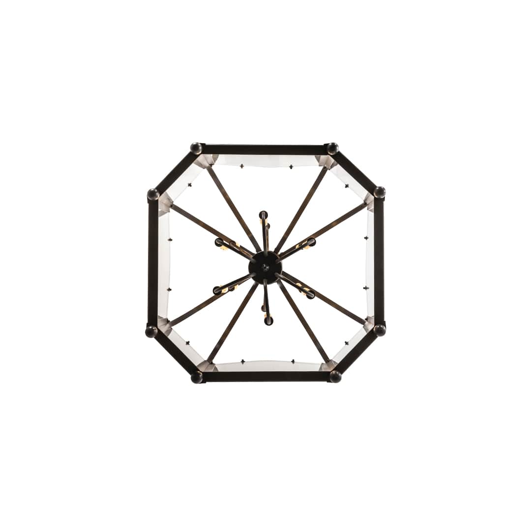 Citadel 12 Light 42" Wide Taper Candle Pendant