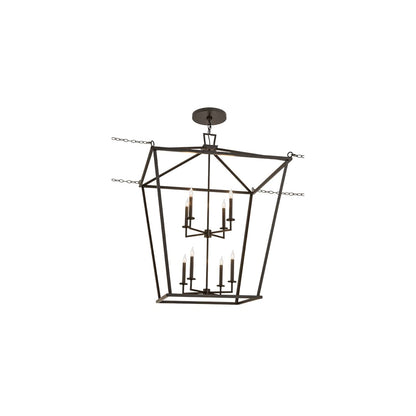 Kitzi 8 Light 52" Wide Taper Candle Pendant