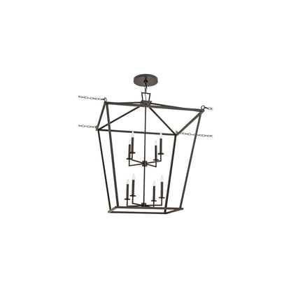 Kitzi 8 Light 52" Wide Taper Candle Pendant