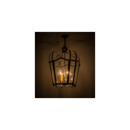 Citadel 4 Light 23" Wide Taper Candle Pendant
