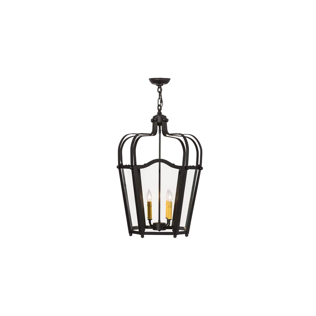 Citadel 4 Light 23" Wide Taper Candle Pendant