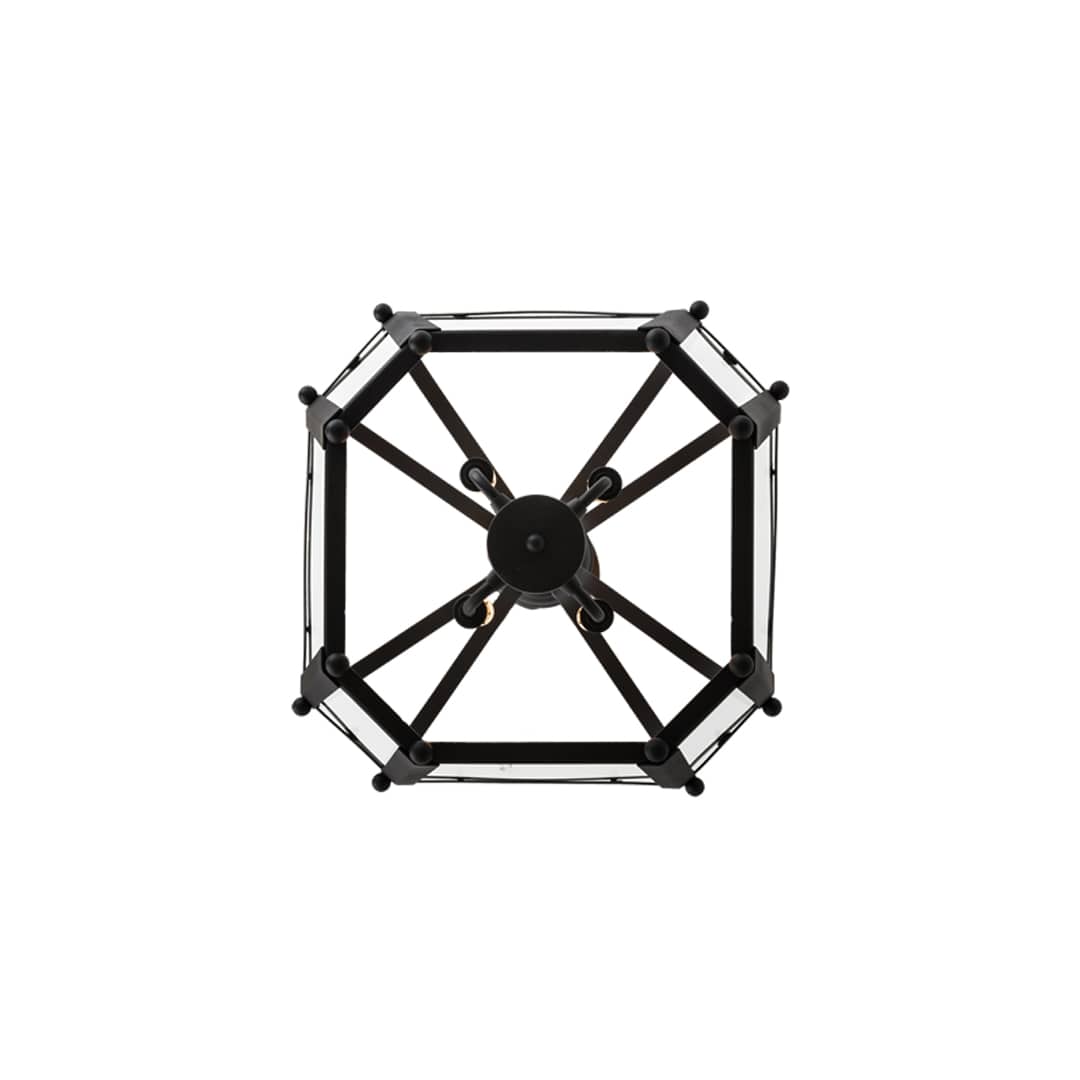 Citadel 4 Light 23" Wide Taper Candle Pendant