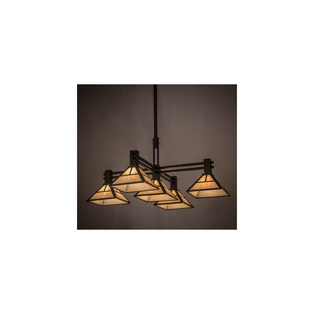 Mission 5 Light 48" Wide Pendant