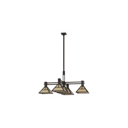 Mission 5 Light 48" Wide Pendant