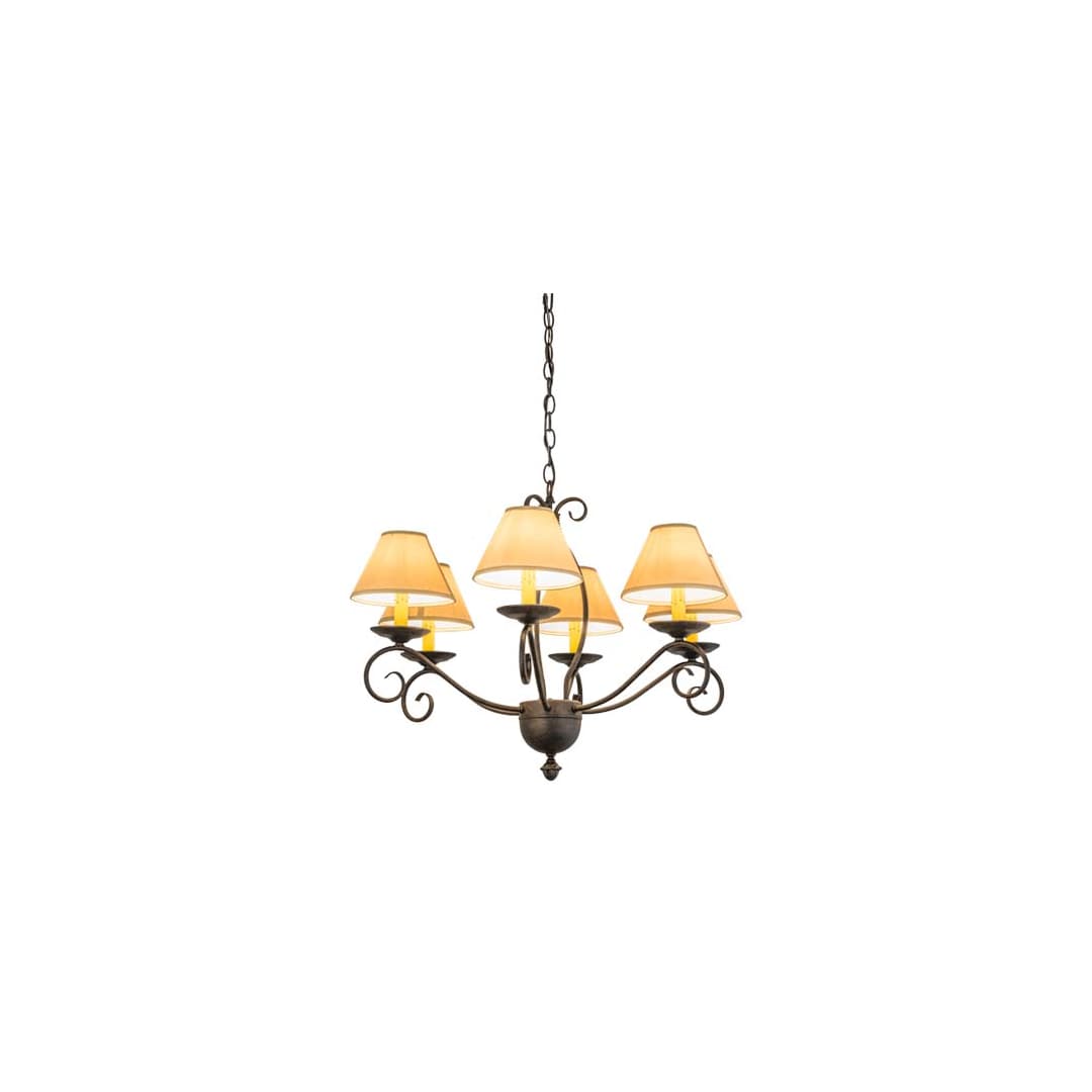 Sienna 6 Light 30" Wide Chandelier