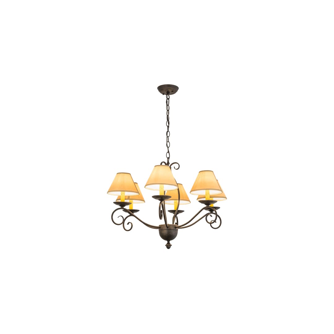 Sienna 6 Light 30" Wide Chandelier
