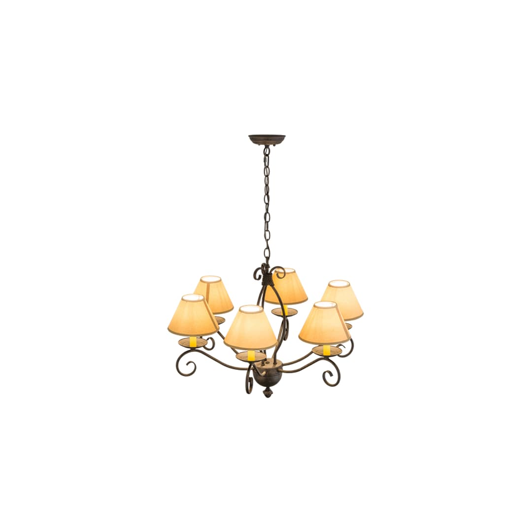 Sienna 6 Light 30" Wide Chandelier