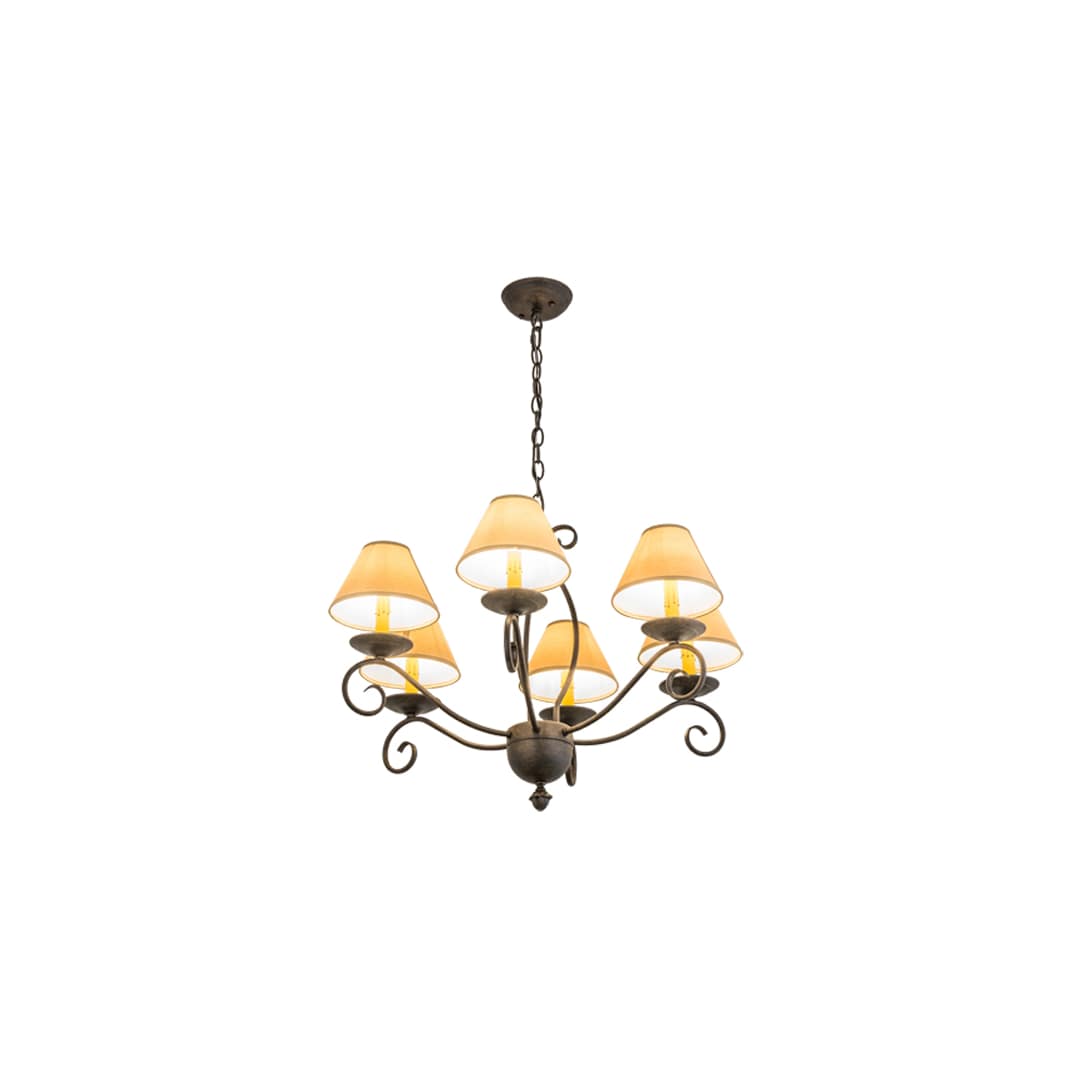 Sienna 6 Light 30" Wide Chandelier