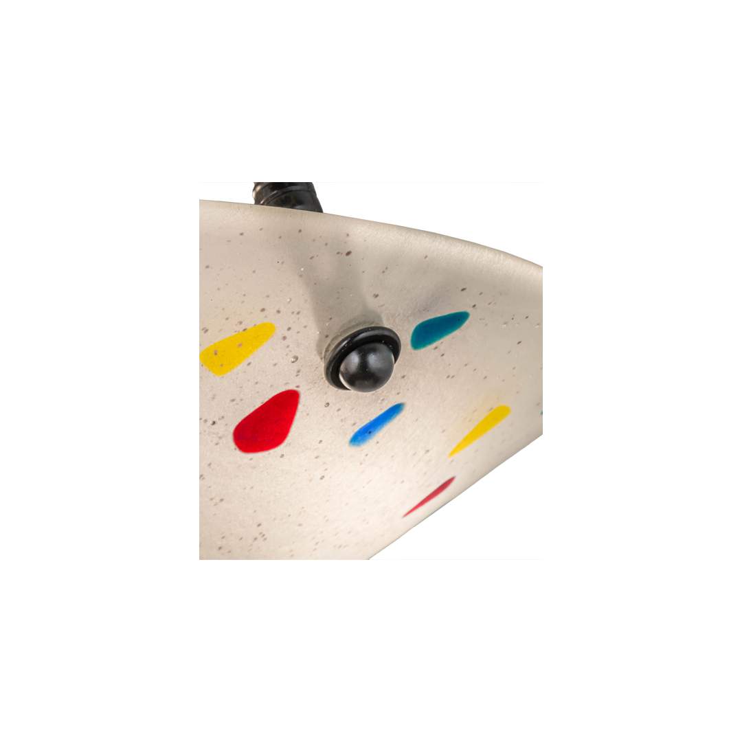 Metro Fusion 3 Light 14" Wide Semi-Flush Bowl Ceiling Fixture