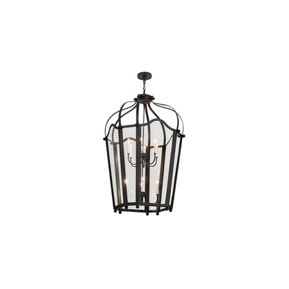 Citadel 10 Light 33" Wide Taper Candle Pendant