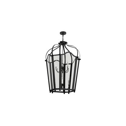 Citadel 10 Light 33" Wide Taper Candle Pendant