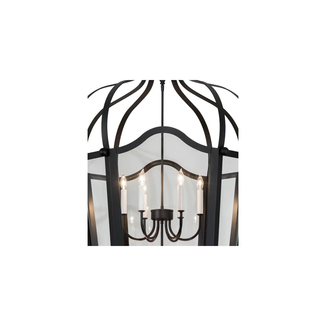 Citadel 10 Light 33" Wide Taper Candle Pendant