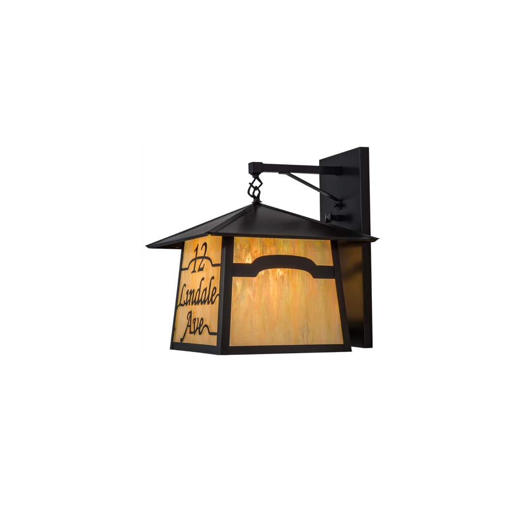 3 Light 19" Tall Wall Sconce