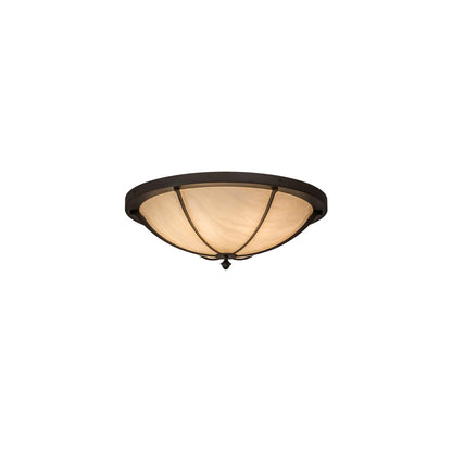Dominga 6 Light 30" Wide Flush Mount Bowl Ceiling Fixture - Oil Rubbed Bronze Finish