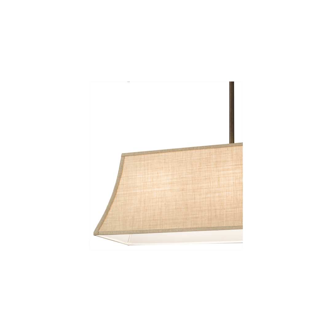 Nadine 3 Light 12" Wide Linear Pendant