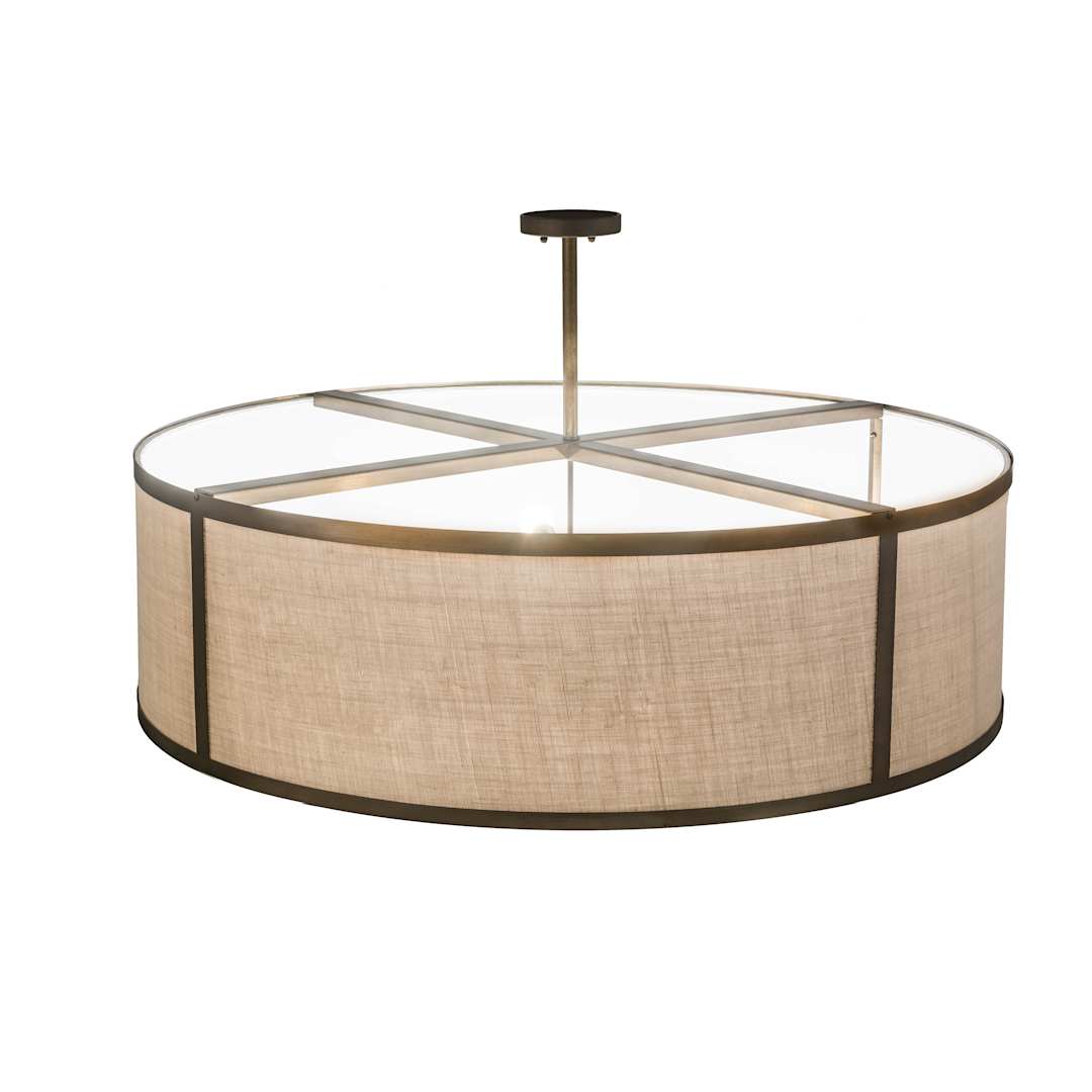 Cilindro 6 Light 54" Wide Pendant