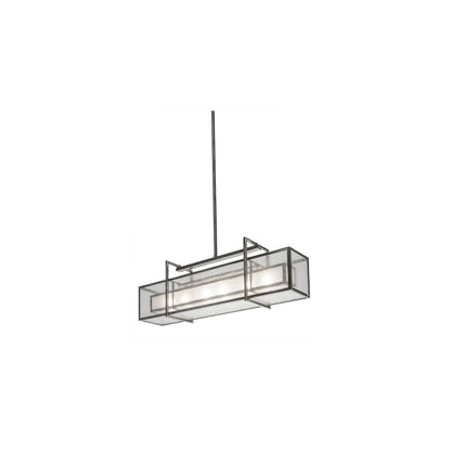 Nelson 6 Light 12" Wide Linear Pendant