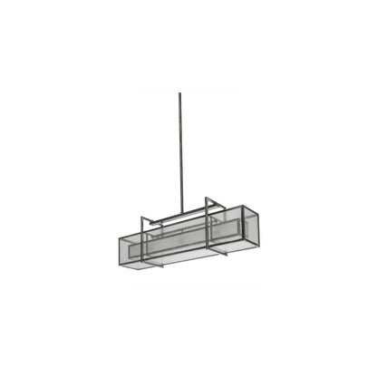 Nelson 6 Light 12" Wide Linear Pendant
