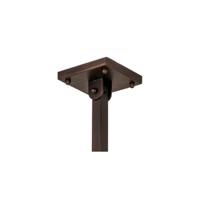 Personalized 9 Light 17" Wide Linear Pendant