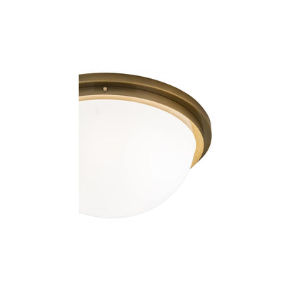 Commerce 4 Light 25" Wide Flush Mount Bowl Ceiling Fixture