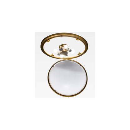 Commerce 4 Light 25" Wide Flush Mount Bowl Ceiling Fixture