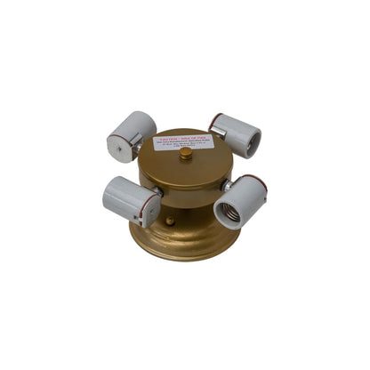 Commerce 4 Light 25" Wide Flush Mount Bowl Ceiling Fixture