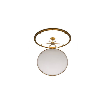 Commerce 6 Light 37" Wide Flush Mount Bowl Ceiling Fixture