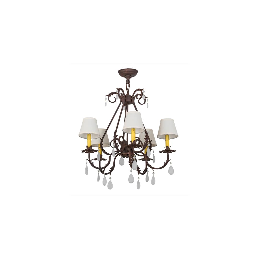 Chantilly 5 Light 25" Wide Chandelier