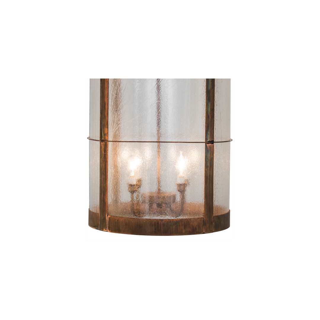 Villa 8 Light 18" Wide Taper Candle Pendant